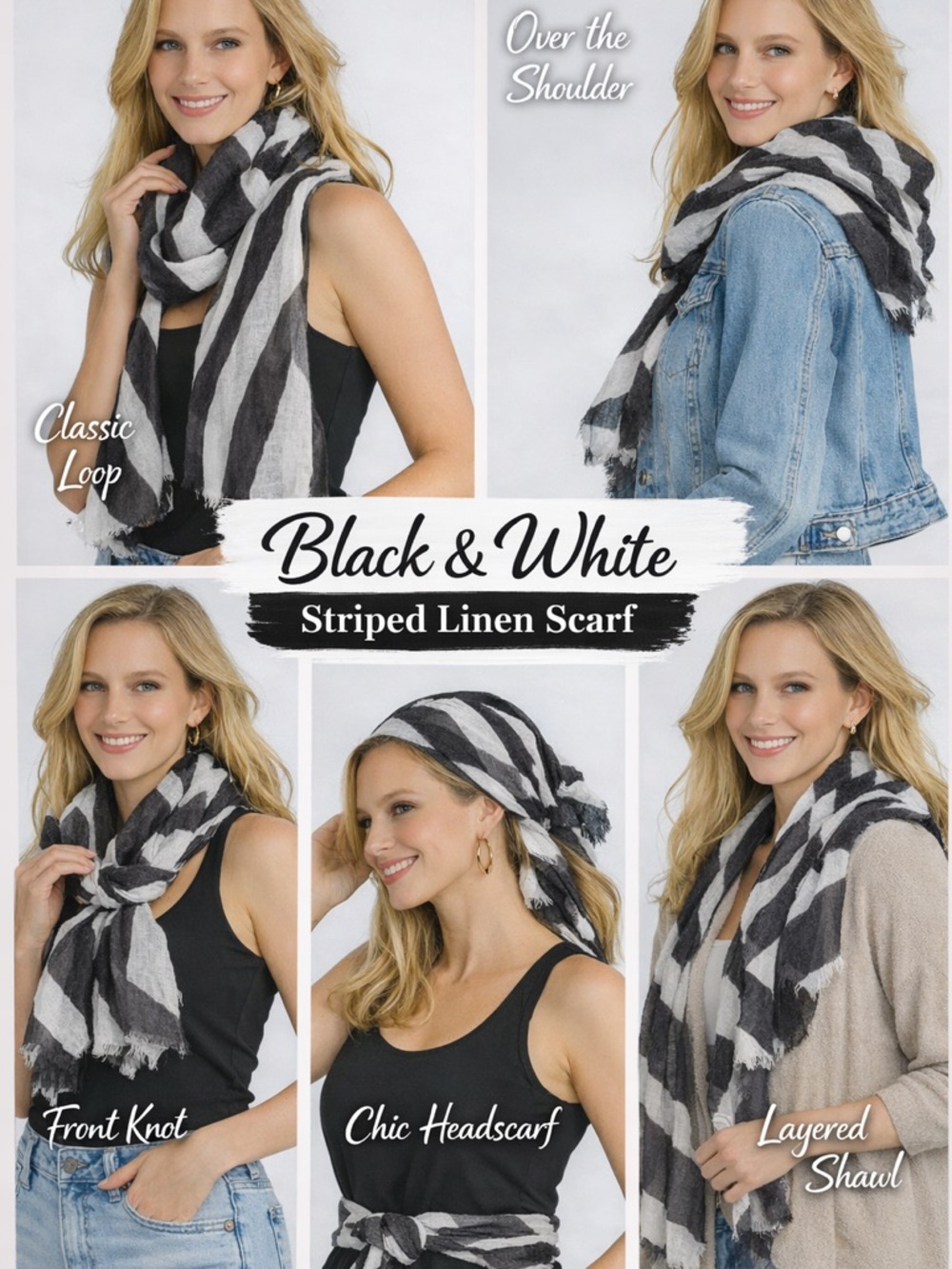 Echo New York zebra print wrap/ scarf